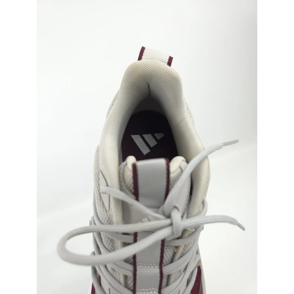 adidas AlphaBoost V2 NCAA Pack Texas A&M Maroon/Grey/White Low Top Sneaker US 10